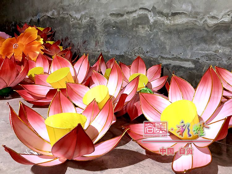 木蘭水鎮(zhèn) 花燈 彩燈 五一燈光秀 夜游經(jīng)濟(jì)