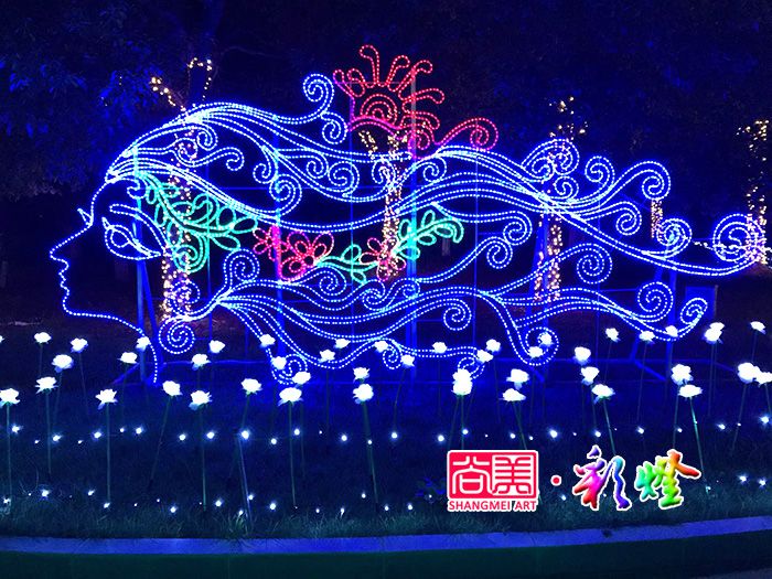 2017江蘇無錫張家港彩燈制作現(xiàn)場